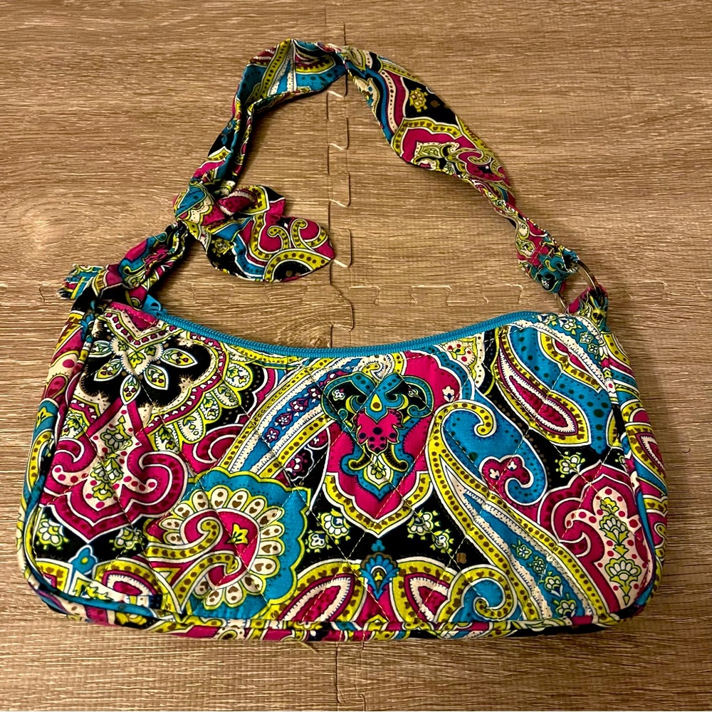 Vera Bradley Daphne Small Shoulder Bag Purse Approximately 5.5”x10” NWOT